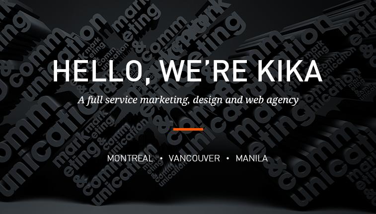 Kika Marketing & Communications - Redacteur à Montreal (QC) | WebMetric