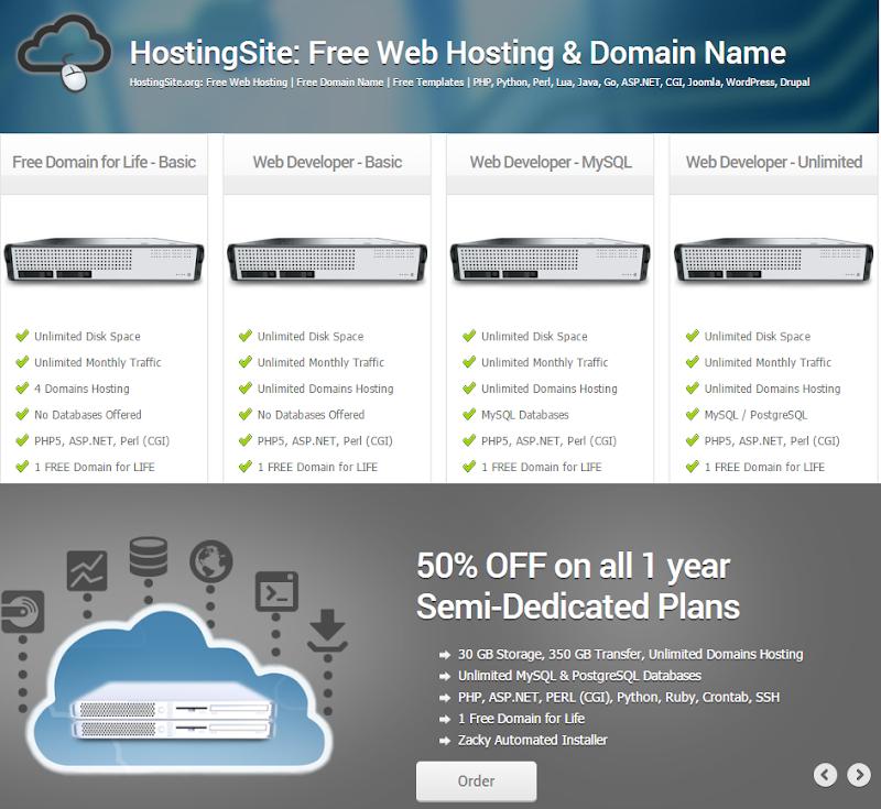 HostingSite.org: Free Web Hosting & Discount Coupons - Web hosting company in Montreal (QC) | WebMetric