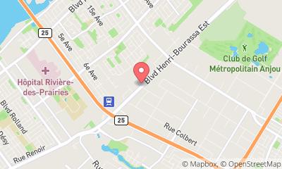 map, Automotive Training Centre Montreal