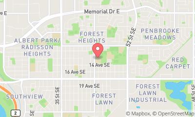 map, Chinook Learning Services - Adult ESL