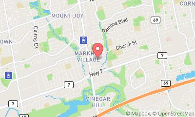 map, Ingage Consulting - Training Center in Markham (ON) | WebMetric