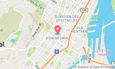 map, EDKENT® Media - Montreal