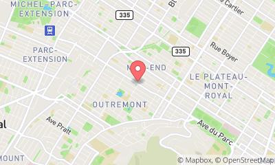 map, Spherika Inc - Website designer in Montréal (QC) | WebMetric