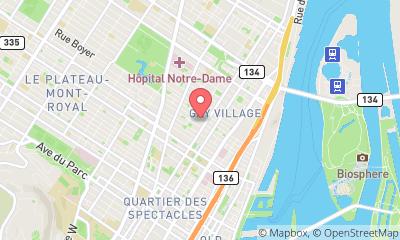 map, Developer WordPress Vincent Guesne| Montreal