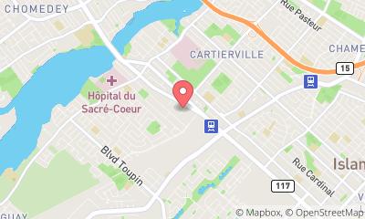 map, Legend Web Hosting Montreal Canada