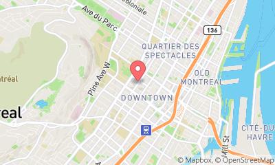 map, Web hosting company Trunkspace Hosting Inc. in Montreal (QC) | WebMetric