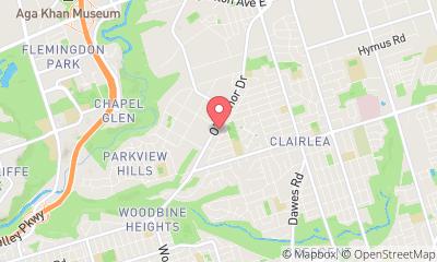 map, AML - Telemarketing service in East York (ON) | WebMetric