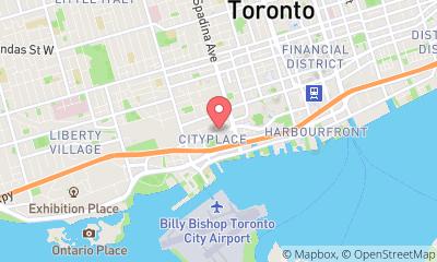 map, Public relations firm Wellness Public Relations in Toronto (ON) | WebMetric