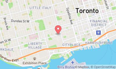 map, Market researcher Vireo Market Research & Focus Groups in Toronto (ON) | WebMetric