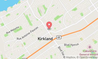 map, Étude de marché Electronics.ca Publications à Kirkland (QC) | WebMetric