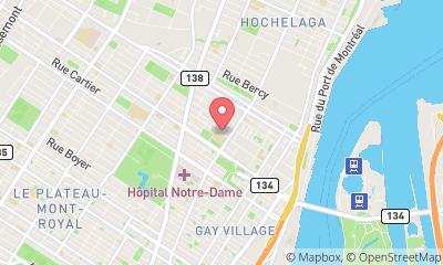 map, Shopify 123 Klan à Montréal (QC) | WebMetric