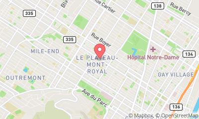 map, Training SEM Adviso in Montréal (QC) | WebMetric