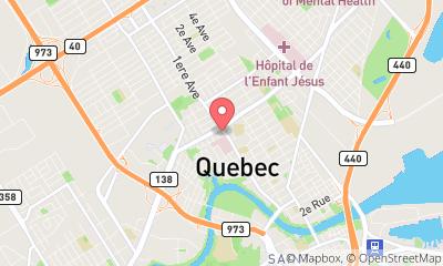 map, Training Center 007 Stratégies in Québec (QC) | WebMetric