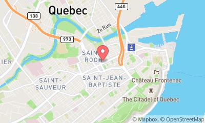 map, Totem Web - Centre de formation à Québec (QC) | WebMetric