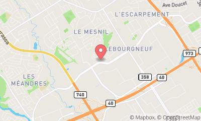 map, Centre de formation Médialliance à Québec (QC) | WebMetric