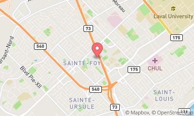 map, Falia - Training Center in Quebec City (QC) | WebMetric