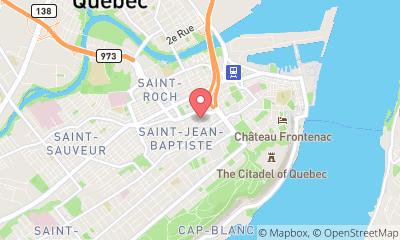 map, Le saint Québec
