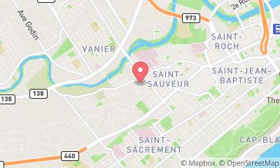 map, Agence Publicitaires AB Communication à Québec (QC) | WebMetric