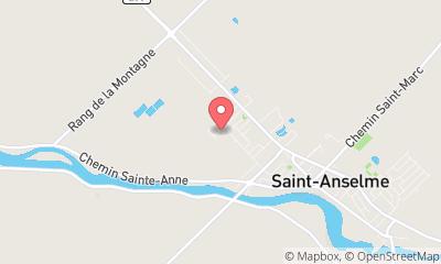 map, Agence Publicitaires Paraphe & Graph à Saint-Anselme (QC) | WebMetric