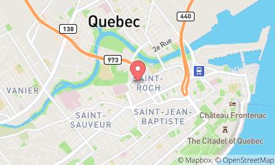map, Telemarketing service Mc Kinnon Marketing in Québec (QC) | WebMetric