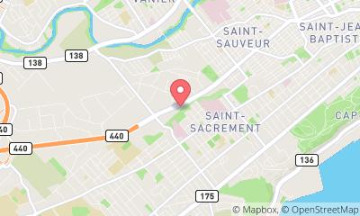 map, Telemarketing service Soluvox Communications in Québec (QC) | WebMetric