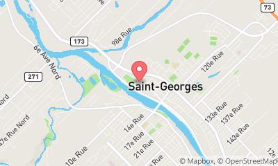 map, Au Bout du Fil CR Inc - Service de Télémarketing à Saint-Georges (QC) | WebMetric