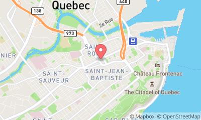 map, wordpress iXmédia in Quebec City (QC) | WebMetric