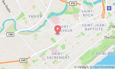 map, Relation Associative - Public relations firm in Québec (QC) | WebMetric