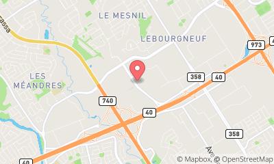 map, Octane Inc - Relation publique à Québec (QC) | WebMetric