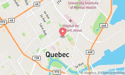 map, pointcomm - Relation publique à Québec (QC) | WebMetric