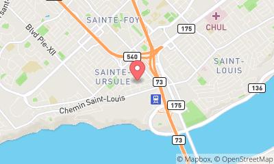 map, Traducteurs Traductions Maxima Ltee à Québec (QC) | WebMetric
