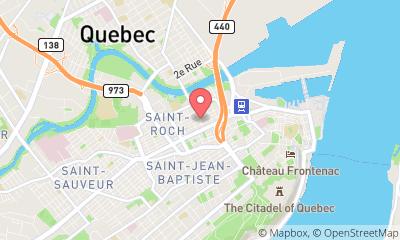 map, Agence de Designers Criterium design à Québec (QC) | WebMetric