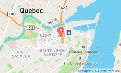 map, Production vidéo Lumenilux Inc à Québec (QC) | WebMetric