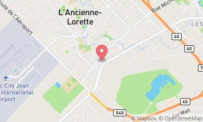 map, Website designer Action Création Graphique in L'Ancienne-Lorette (QC) | WebMetric