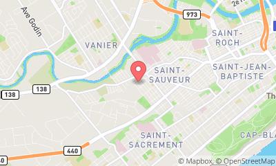 map, Website designer RP Studio Web in Québec (QC) | WebMetric
