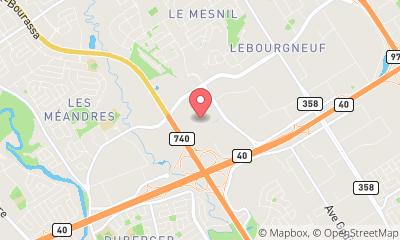 map, Mobile app developer Fido in Québec (QC) | WebMetric