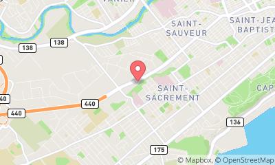 map, Dezatech - Web hosting company in Québec (QC) | WebMetric