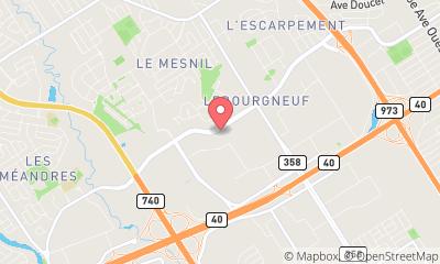 map, Mobile app developer TLM in Quebec City (QC) | WebMetric