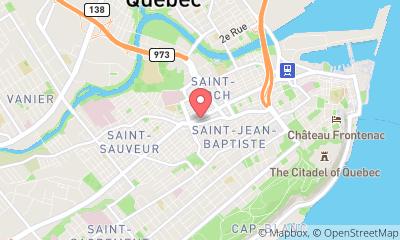 map, Software company Infor in Québec (QC) | WebMetric