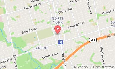 map, Mobile app developer Nerd Platoon Mobile App Development Toronto in North York (ON) | WebMetric