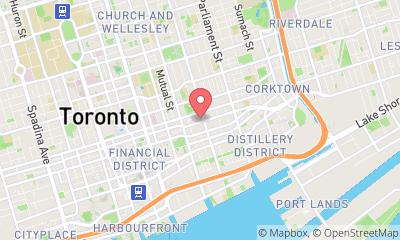 map, Software company Software Sienna Inc in Toronto (ON) | WebMetric