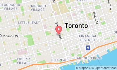 map, Video production Twisted Frame in Toronto (ON) | WebMetric