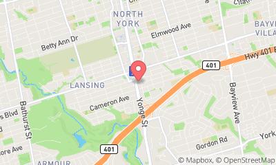 map, Photographer Pinpoint National Photography in North York (ON) | WebMetric