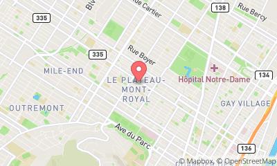 map, Formation SEO LaFirme Maintenance Site Web à Montréal (QC) | WebMetric