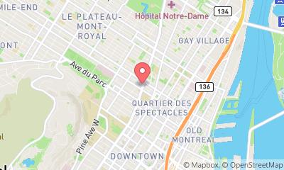map, Agence Middle - Training Shopify in Montréal (QC) | WebMetric