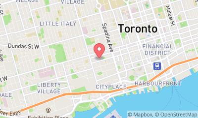 map, Formation Facebook EF International Language Campus à Toronto (ON) | WebMetric