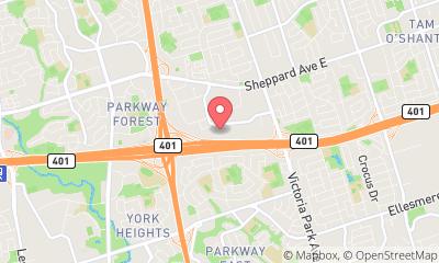 map, Shopify WOW Websites in North York (ON) | WebMetric