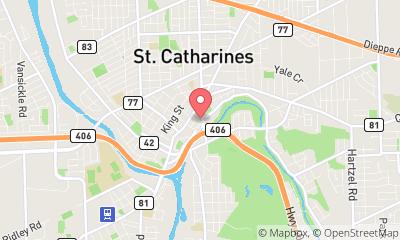map, Marketing Agency VPDM Digital Marketing in St. Catharines (ON) | WebMetric