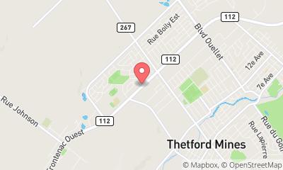 map, AdMobio Inc. - Solutions Marketing Web - Marketing Agency in Thetford Mines (QC) | WebMetric