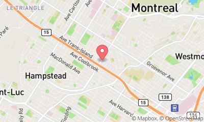 map, Sqres - Public relations firm in Montréal (QC) | WebMetric